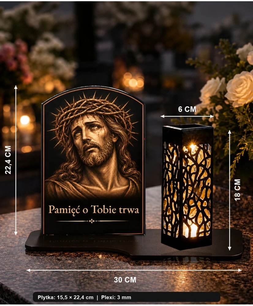 Jezus w koronie cierniowej sepia — zdjęcie 5