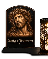 Jezus w koronie cierniowej sepia — zdjęcie 2