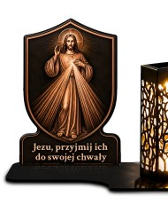 Jezus Miłosierny sepia — zdjęcie 2