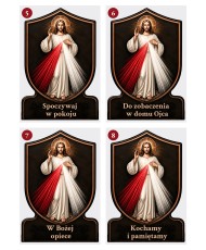 Jezus Miłosierny — sentencje 5–8