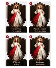 Jezus Miłosierny — sentencje 5–8