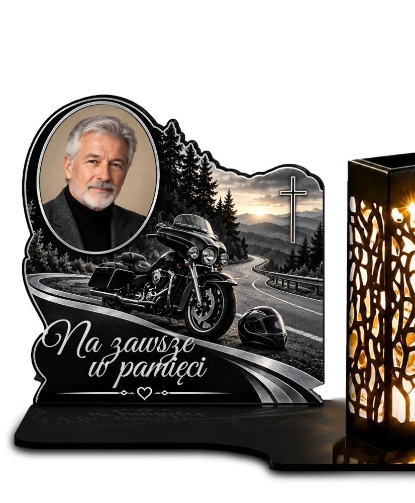 Motocykl ze zdjęciem — zdjęcie 2