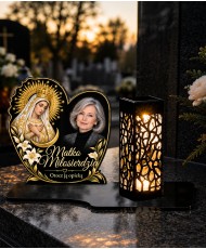Matka Boża Miłosierdzia ze zdjęciem — zdjęcie 3