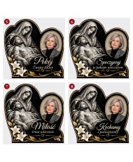 Pieta ze zdjęciem — sentencje 5–8
