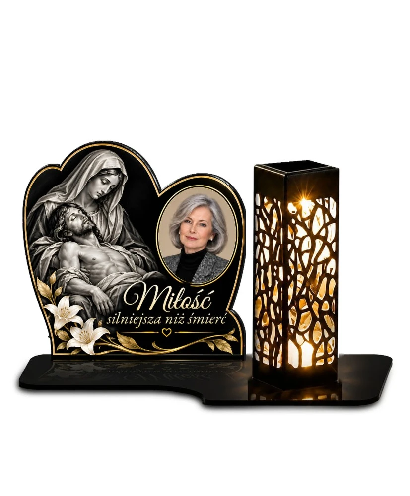 Pieta ze zdjęciem — zdjęcie 1