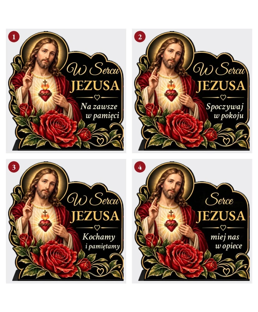 Najświętsze Serce Jezusa — sentencje 1–4