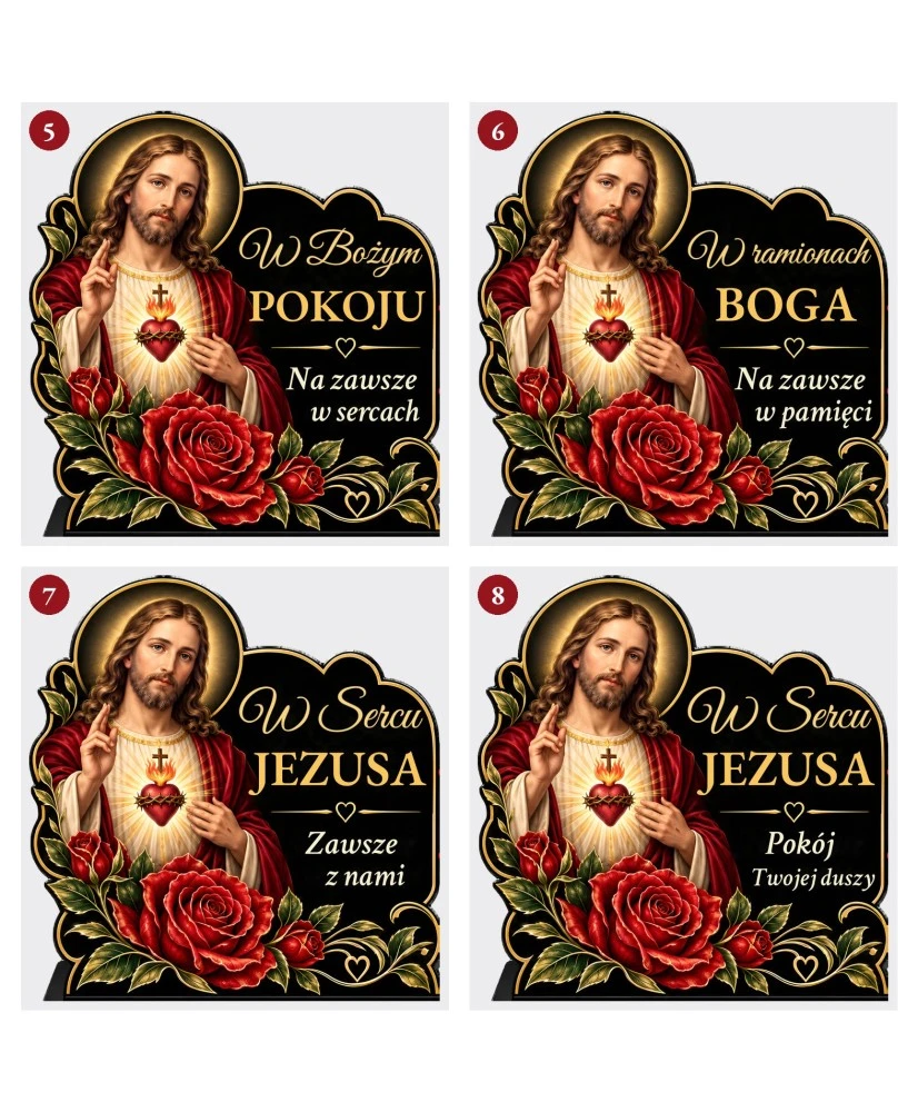 Najświętsze Serce Jezusa — sentencje 5–8
