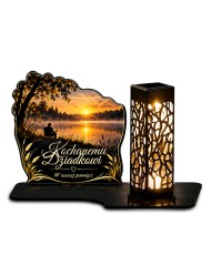 Wędkarz nad jeziorem — zdjęcie 1