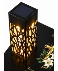Gięty Krzyż i lilie — lampion