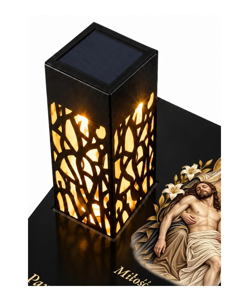 Gięty Pieta — lampion