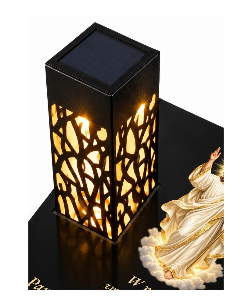 Gięty Jezus Zmartwychwstały — lampion