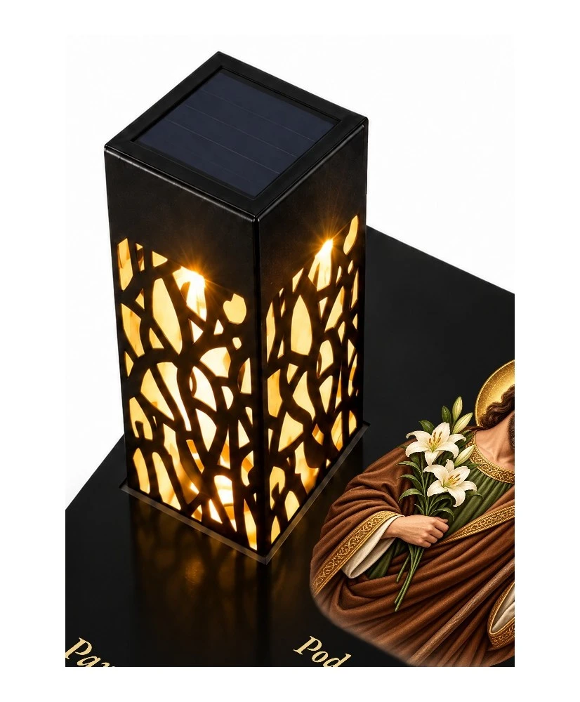 Gięty Święty Józef Opiekun — lampion