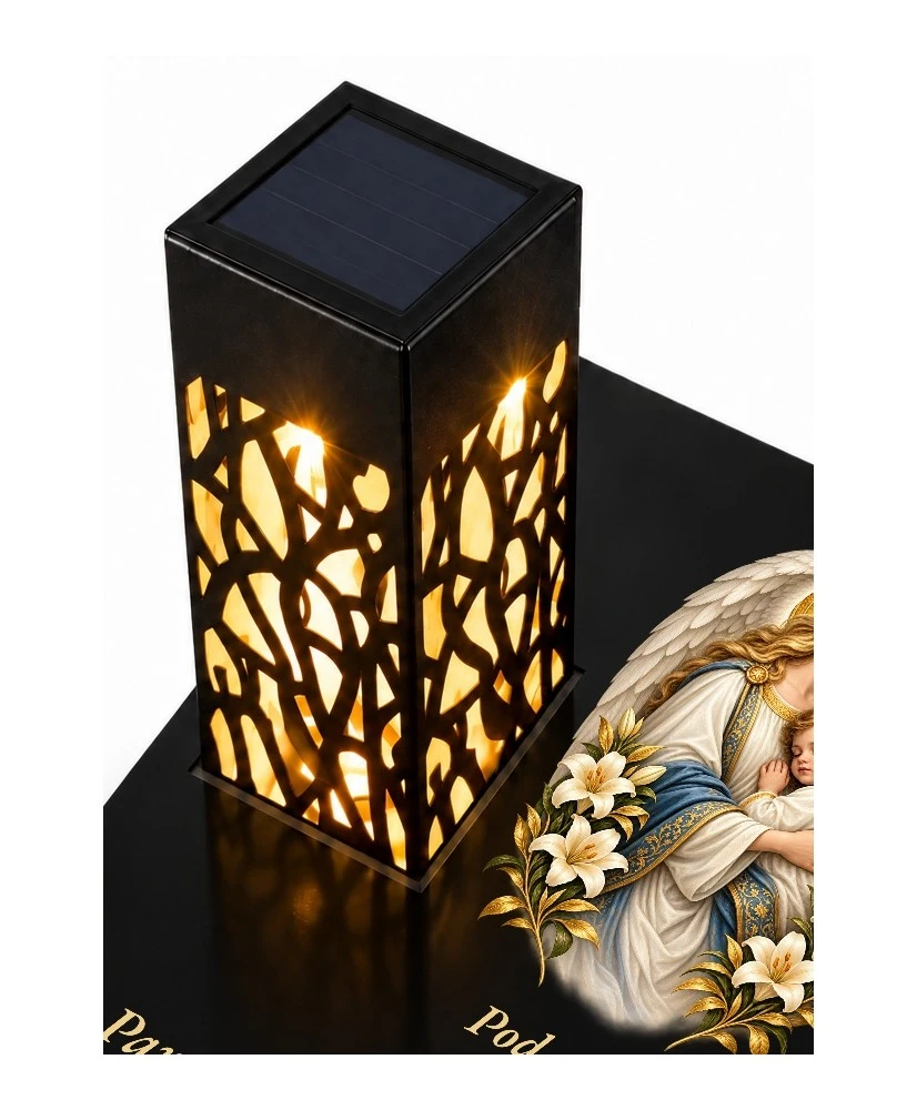 Gięty Anioł Stróż — lampion