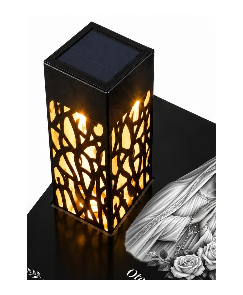 Gięty Matka Boża Fatimska mono — lampion