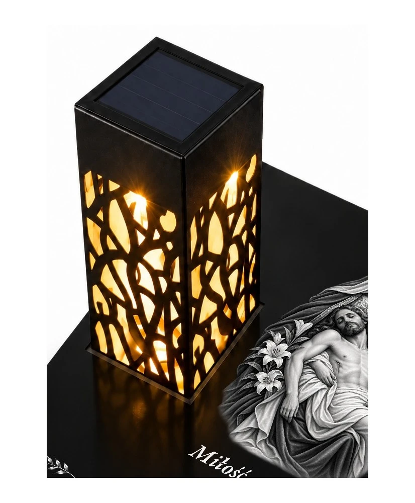 Gięty Pieta mono — lampion