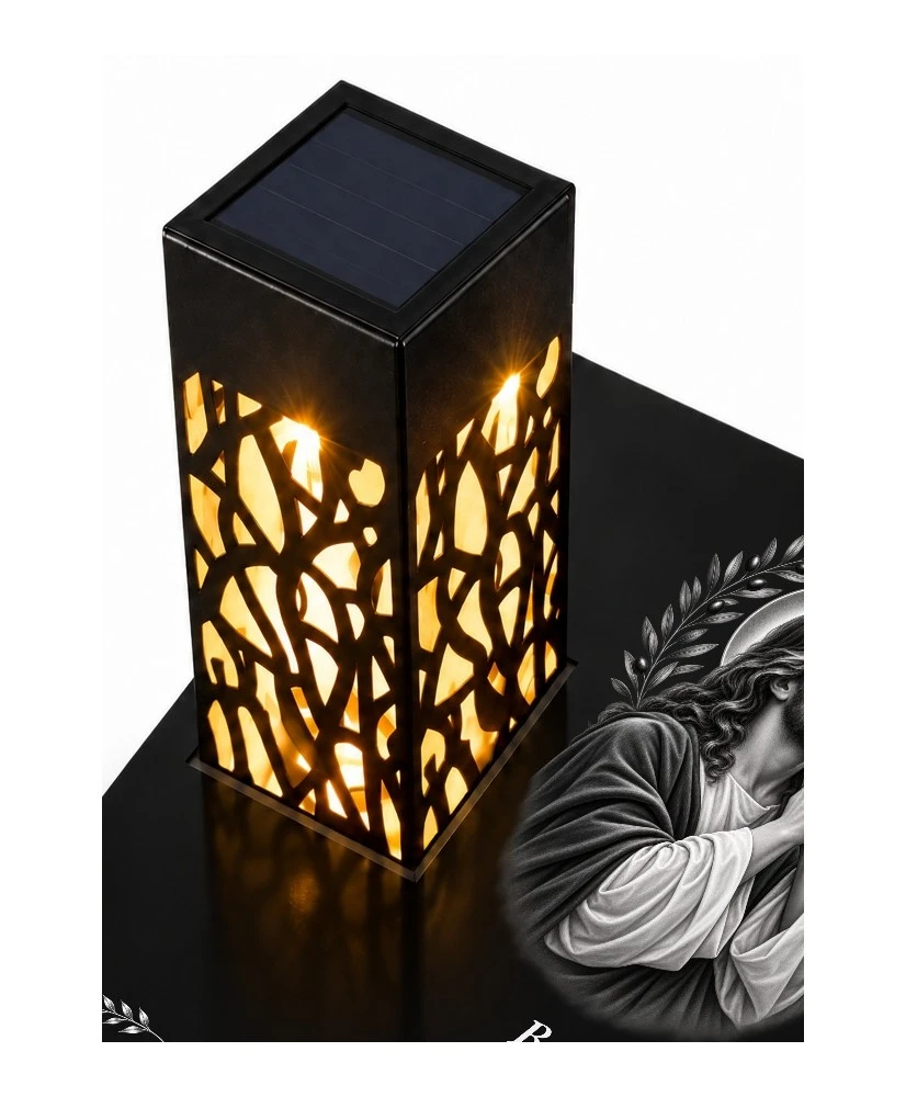 Gięty Jezus w Ogrójcu mono — lampion