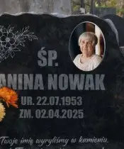 Grabsteinfoto für ein Denkmalgrab 9x12,5cm Ihr Foto für den Friedhof