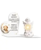 Large Premium XL Candle for Children Angel LED