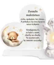 Large Premium XL Candle for Children Angel LED