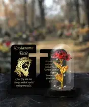 Large Solar Candle Premium XL Eternal Rose LED