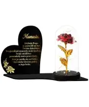Large Solar Candle Premium XL Heart Eternal Rose LED
