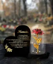 Große Solarkerze Premium XL Herz Eternal Rose LED