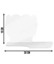 Large Premium XL Candle for Children Heart Hands LED