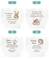 Large Premium XL Candle for Children Heart Hands LED