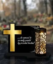 Eternal Candle Solar Led Cross for the Tomb of All Saints