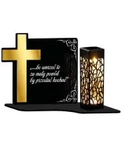 Eternal Candle Solar Led Cross for the Tomb of All Saints