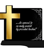 Ewige Kerze Solar-LED-Kreuz für das Allerheiligengrab