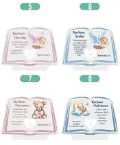 copy of Large Premium XL Candle for Children Heart Hands LED