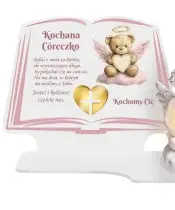 copy of Large Premium XL Candle for Children Heart Hands LED