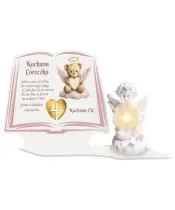 copy of Large Premium XL Candle for Children Heart Hands LED