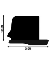 Wieczny Znicz Solarny XL Maryja Led na Grób