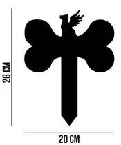 Tabliczka Pamiątkowa na Grób Psa Personalizowany Znicz Pamięci Pupila