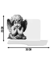 Wieczny Znicz Premium XL Na Cmentarz Grób Anioł LED