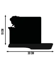 Wieczny Znicz Solarny Statuetka z Rożą na Grób Wszystkich Świętych