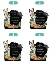 Wieczny Znicz Solarny Statuetka Anioł na Grób Wszystkich Świętych