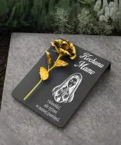 Statuetka Premium Ze Złotą Różą 26 cm